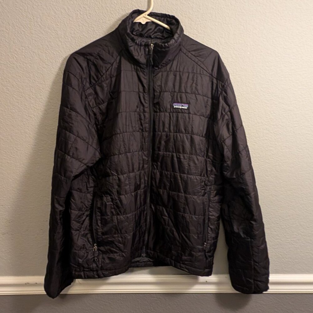 Patagonia Black Nano-puff Quilted jacket
